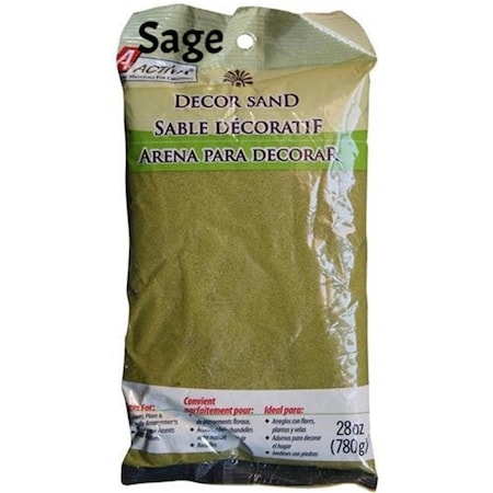 Decor Sand Activa 28 oz Bag of Decorative Sand, Sage DE81423